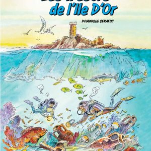 Bande dessinée "Les Trésors de l'Île d'Or"